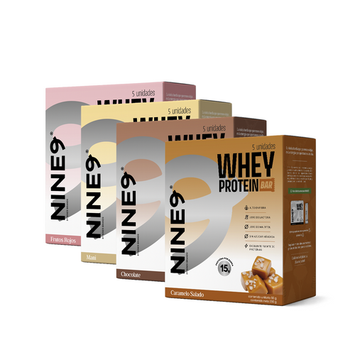 Mix 20 barras de proteína Whey