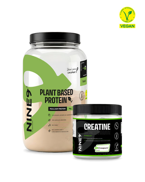 Pack Proteína Plant Based Vegana + Creapure ®