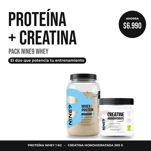 Pack Proteína Whey + Creatina